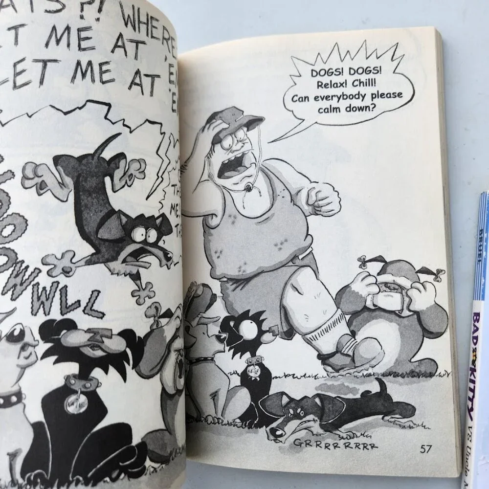Bad Kitty Book Bundle Books Graphic Novel Comic Book Nick Bruel Uncle Murray The